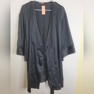 ThirdLove Black Satin Robe NEW with tags